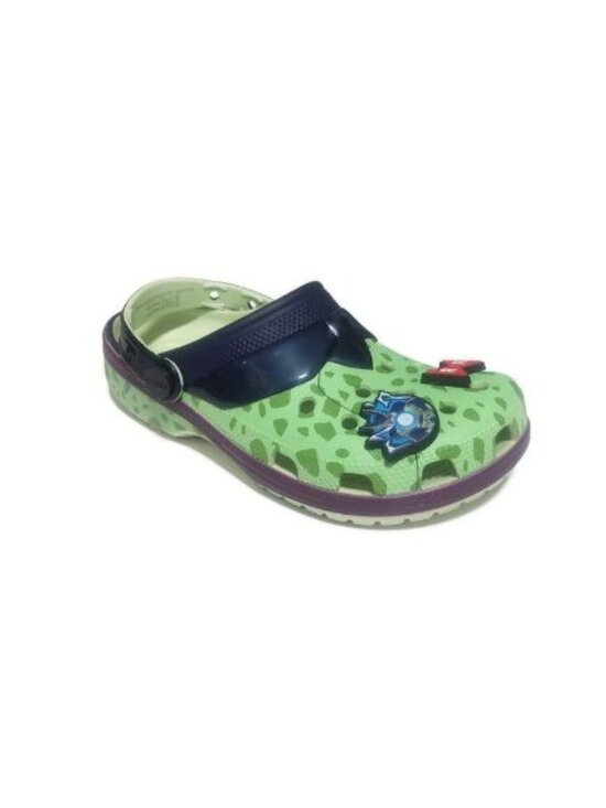Crocs Other - CROCS Dragon Ball Z Cell Classic Clog Mens 7 Womens 9 Sandals Croslite Green NWT